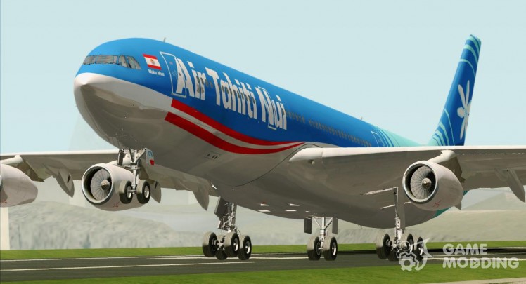 El Airbus A340-313 De Air Tahiti Nui