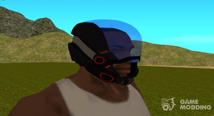 Capacitive helmet from Mass Effect