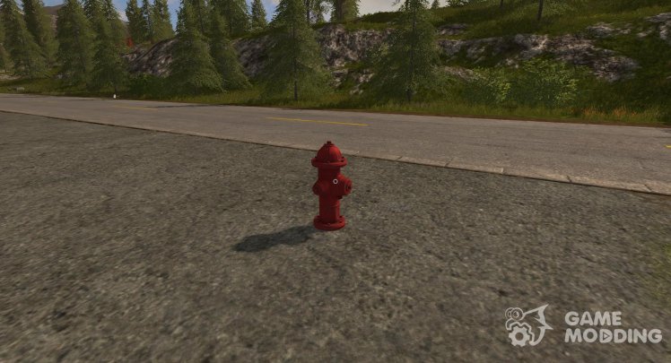 Hydrant with water