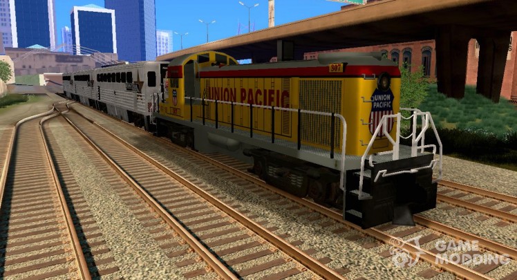 La locomotora RS3 Union Pacific