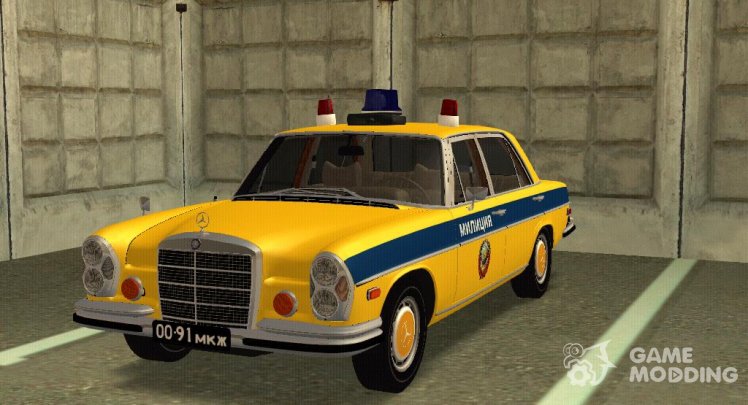 MERCEDES-BENZ W109 300sel Police of the USSR