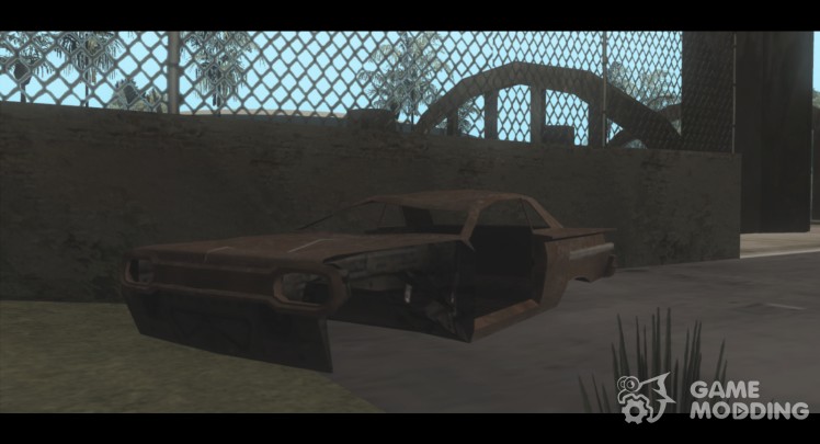 GTA IV Cars Wrecked (with Normal Map)