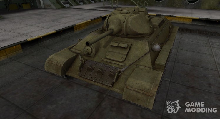 Emery cloth to T-34 in rasskraske 4BO