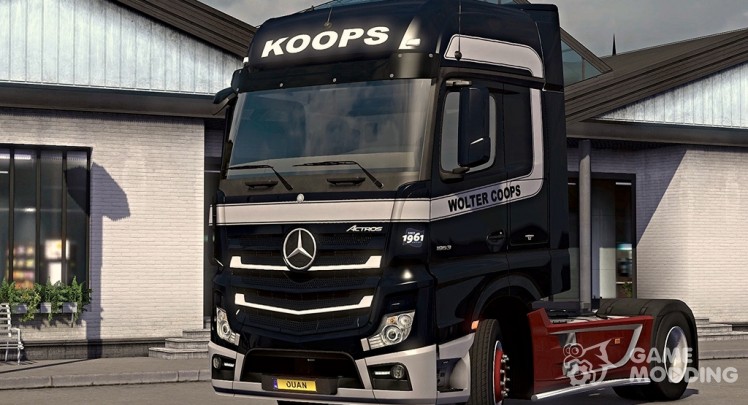Skin Wolter Koops for Mercedes Actros MP4 2014
