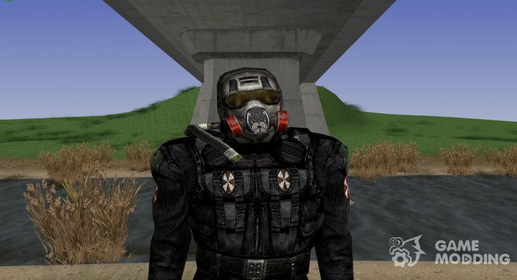 A member of the umbrella Corporation S. T. A. L. K. E. R V. 5