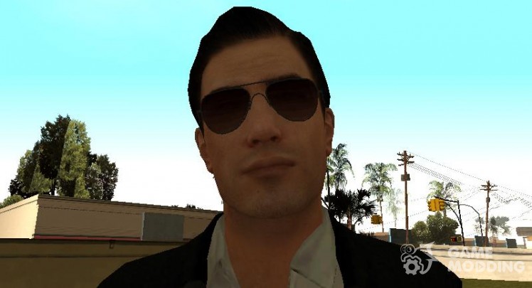 Vito's Black and White Made Man Suit from Mafia II