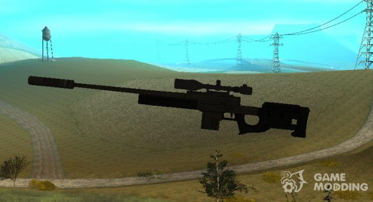 GTA V rifle de Francotirador