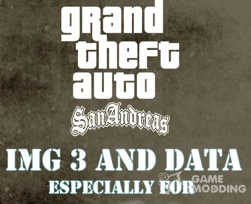 GTA 3 IMG and DATA