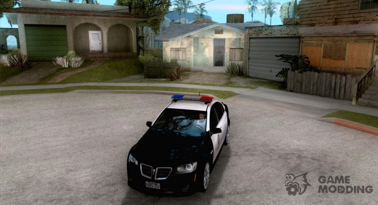 Pontiac G8 GXP Police v2