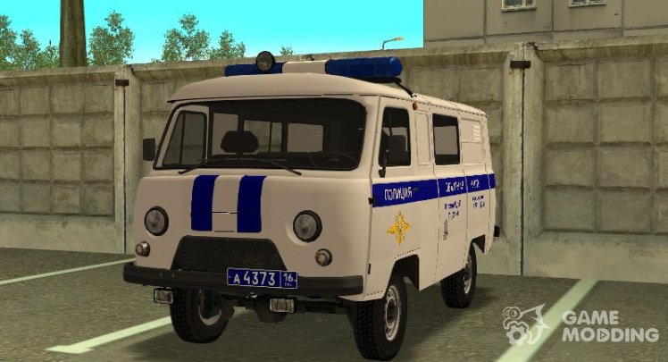 UAZ 3909 Police