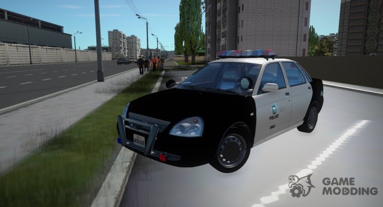 ВАЗ 2170 Lada Priora Police USA
