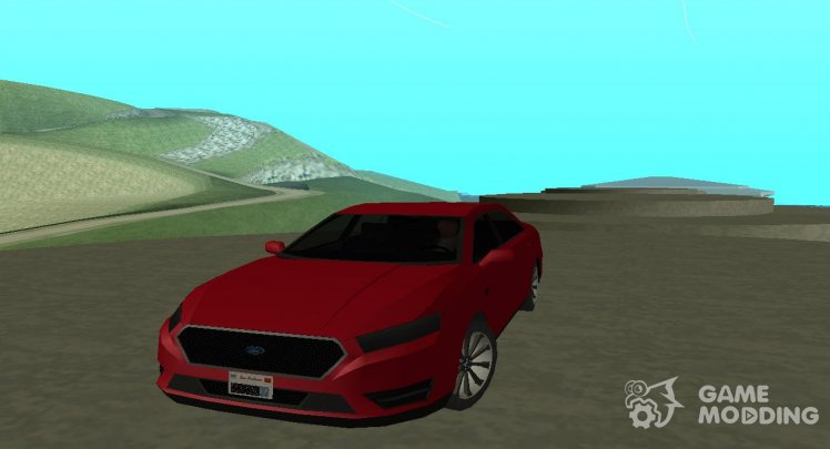 Ford Taurus 2013 Lowpoly