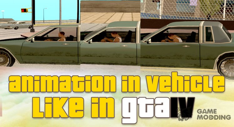 Animation during braking as in GTA4