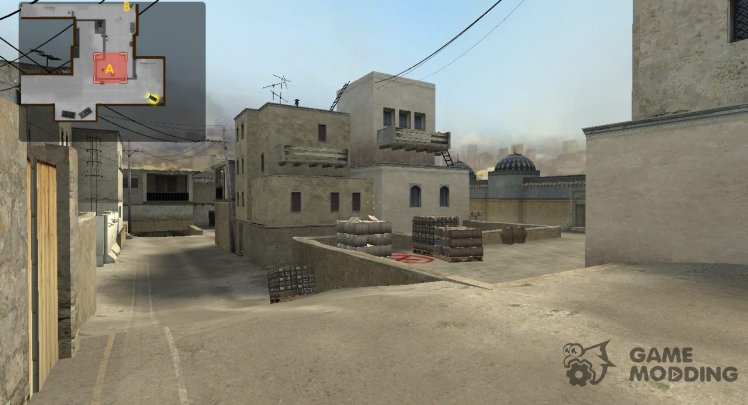 De Dust2 from the old CSGO version