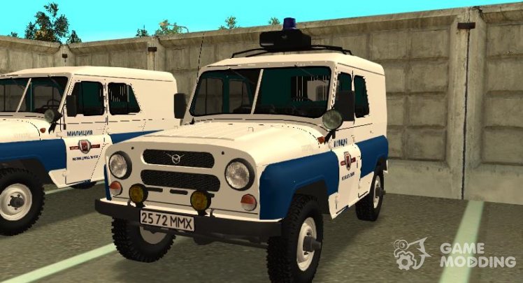 UAZ 3151 Municipal police