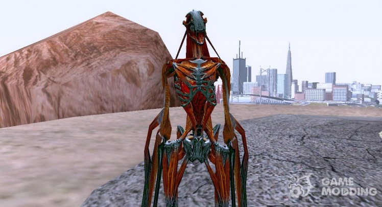 Anubis from the game Resident evil the darkside cronicles