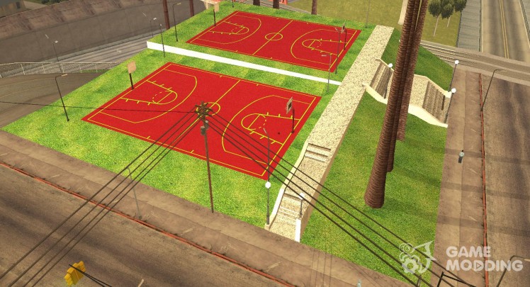 Cancha De Baloncesto