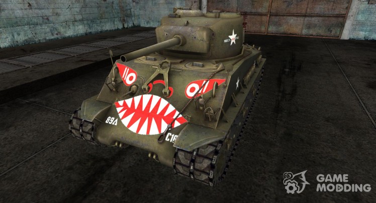 La piel para el M4A3E8 Sherman