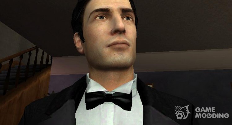 Vito en un esmoquin de Mafia II