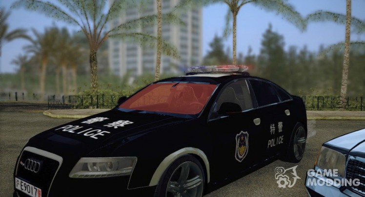 Audi RS6 Chinese Police