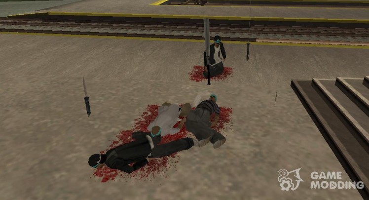 Анимация тела из GTA IV