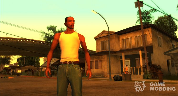 GTA San Andreas Bacon Hair Mod 