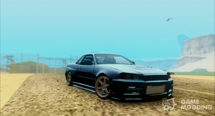 El Motor De Nissan Skyline R34