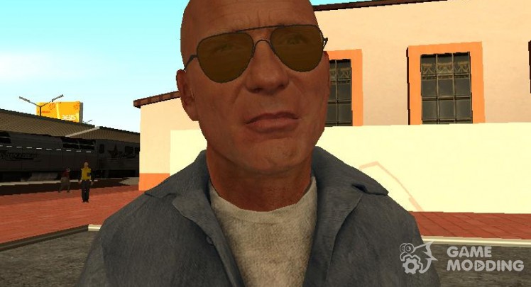 Джимми Вендетта в тюремной робе из Mafia 2