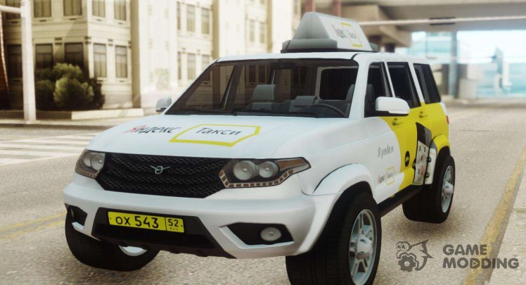УАЗ Патриот Яндекс такси
