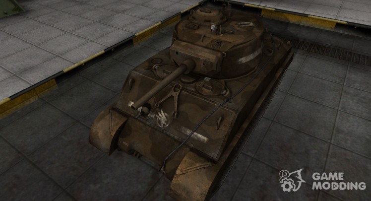 El skin al estilo de C&C GDI para el M4A3E2 Sherman Jumbo