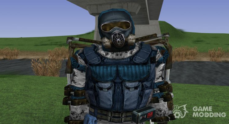 Member of group Storm in a lightweight exoskeleton of S. T. A. L. K. E. R
