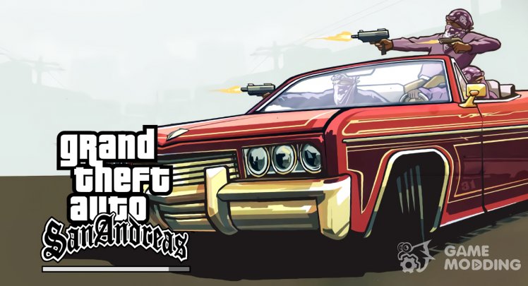 Download PS2 Loadscreens and Menu for GTA SA Mobile for GTA San