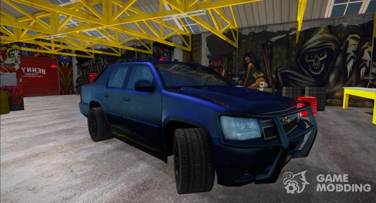 Chevrolet Avalanche 2008 LowPoly