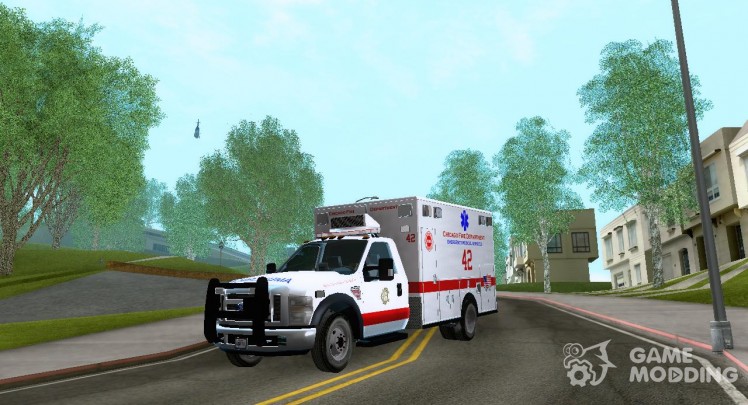 Ford F350 Super Duty Chicago Fire Department EMS