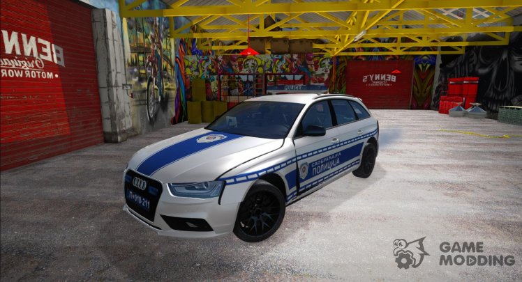 Audi A4 Avant (B8) Serbian Police