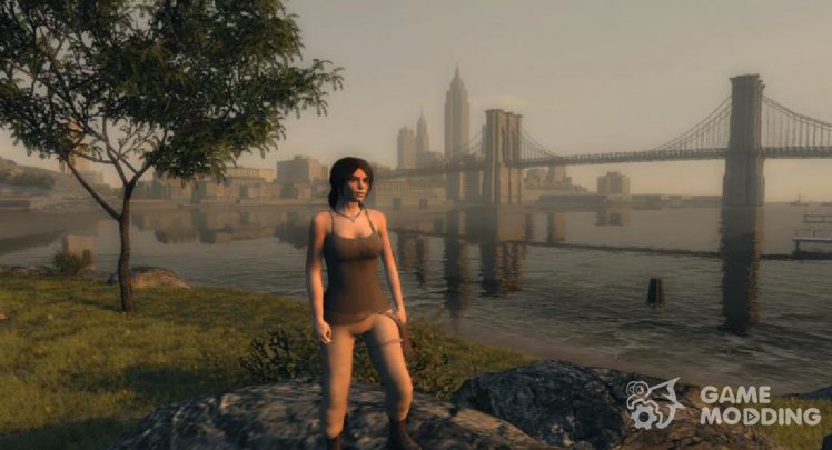 Lara Croft de Rise of The Tomb Raider