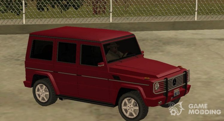 Mercedes-Benz G500 (Low Poly)
