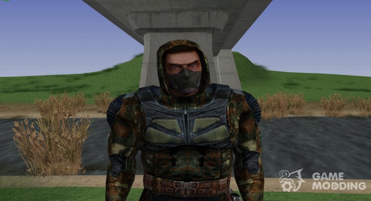 A member of the group Death Squad of S. T. A. L. K. E. R V. 4