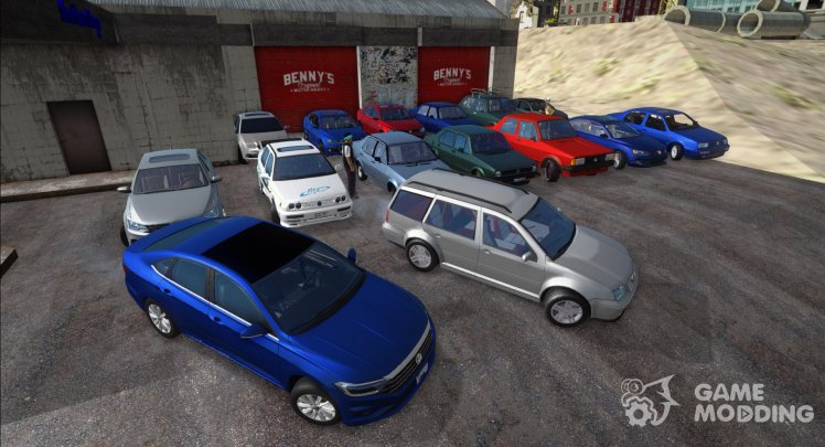 Pack of Volkswagen Jetta cars (The Best)
