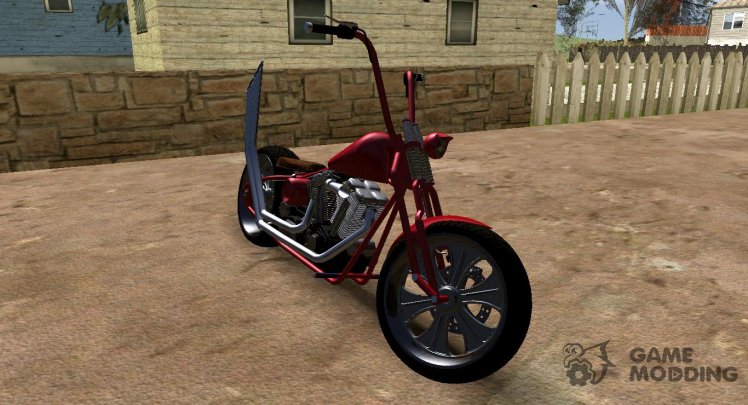 GTA V Western Motorcycle Bobber Zombie V1