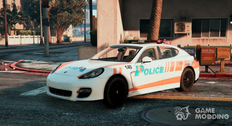 Porsche Panamera Swiss - GE Police