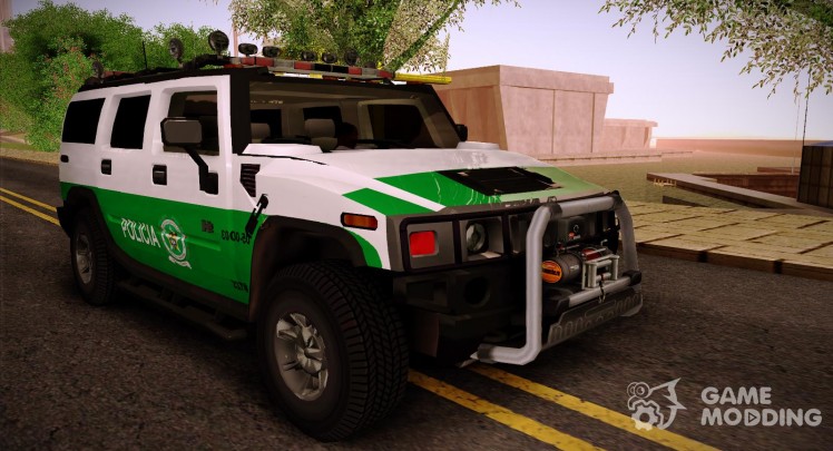 Hummer H2 Colombian Police