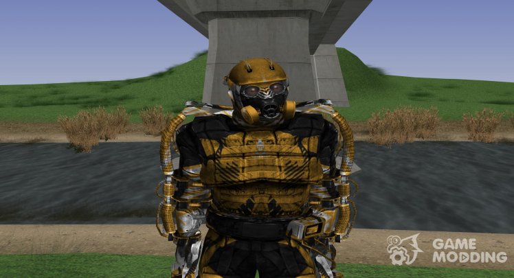 A member of the group Chaos in the exoskeleton of S. T. A. L. K. E. R