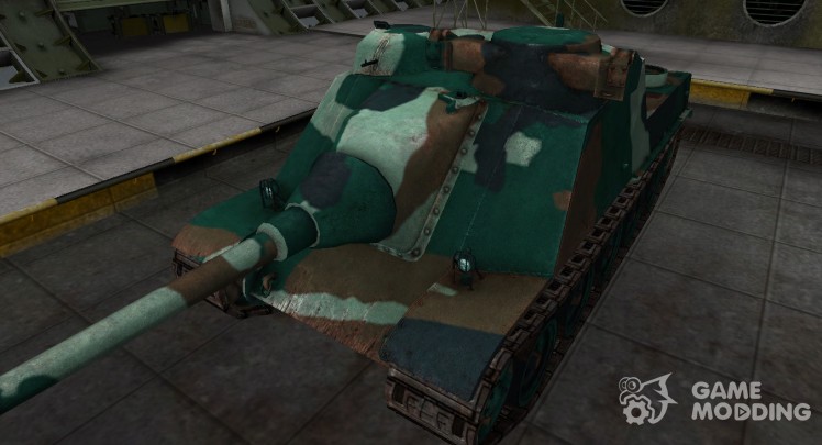 French bluish skin for AMX AC Mle. 1946