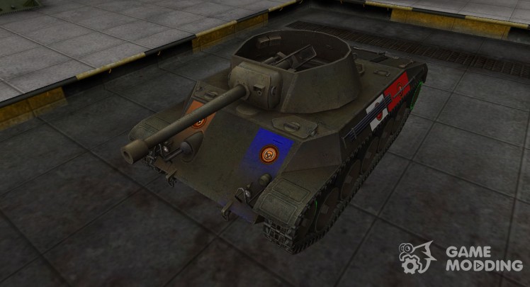 High-quality skin for T49