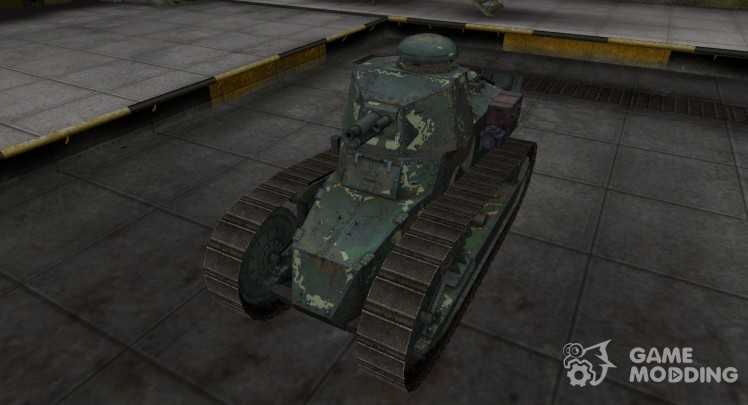 Skin with Camo Renault FT
