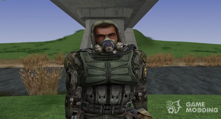 A member of the group the Diggers from S. T. A. L. K. E. R V. 5