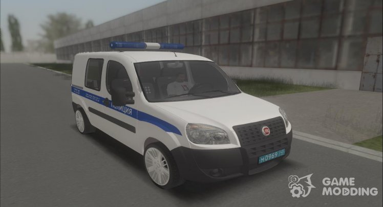 Fiat Doblo Van 2009 Policía