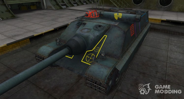 Контурные зоны пробития AMX-50 Foch (155)