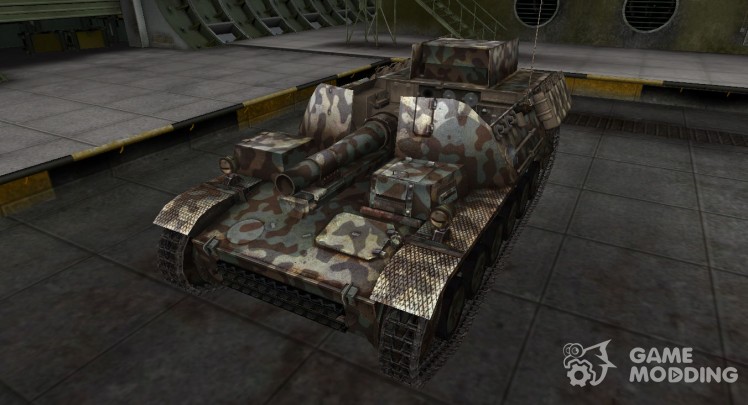Mountain camouflage for Sturmpanzer II